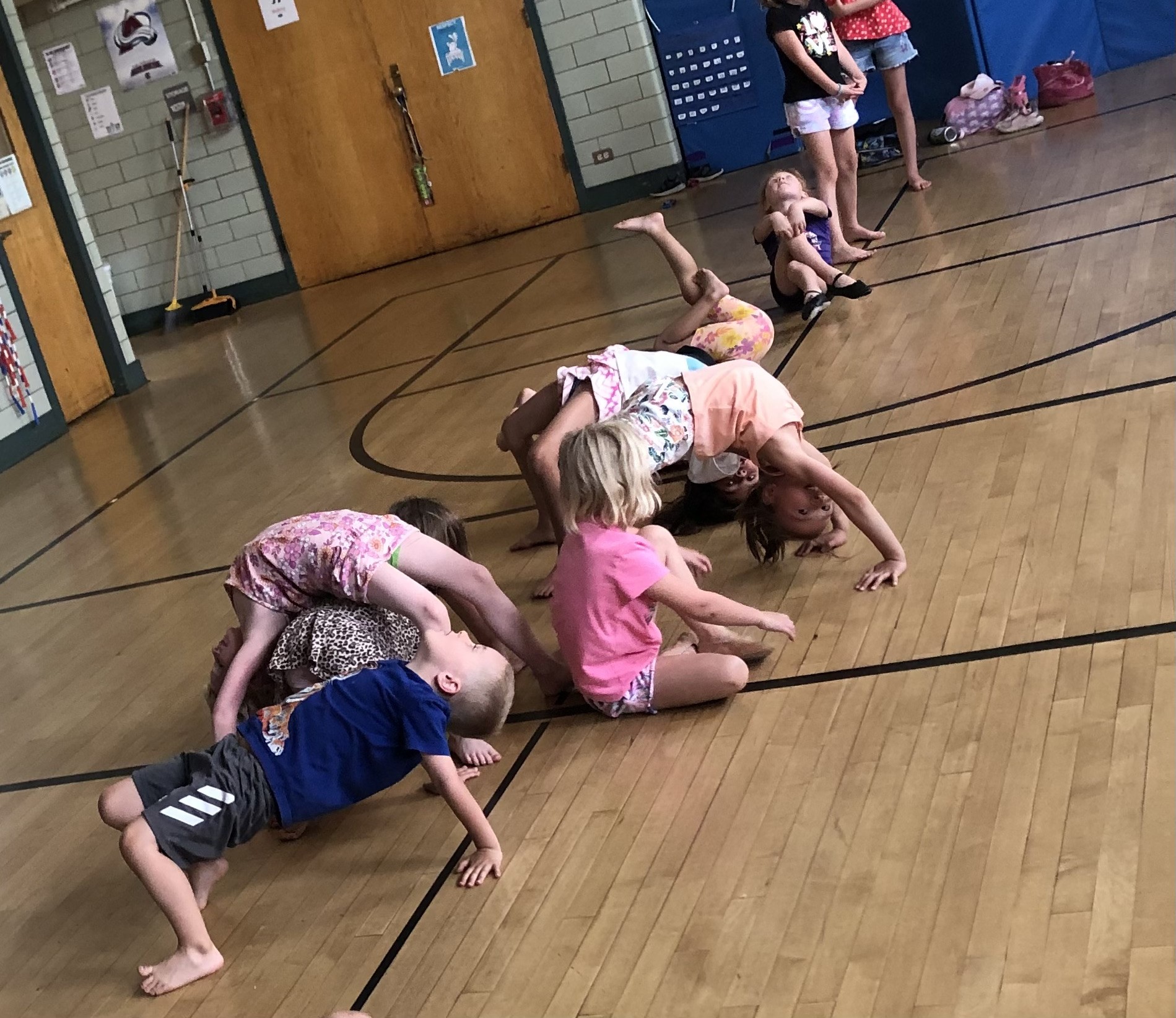 Student Creating in the Classroom, “We could… or what about this!”